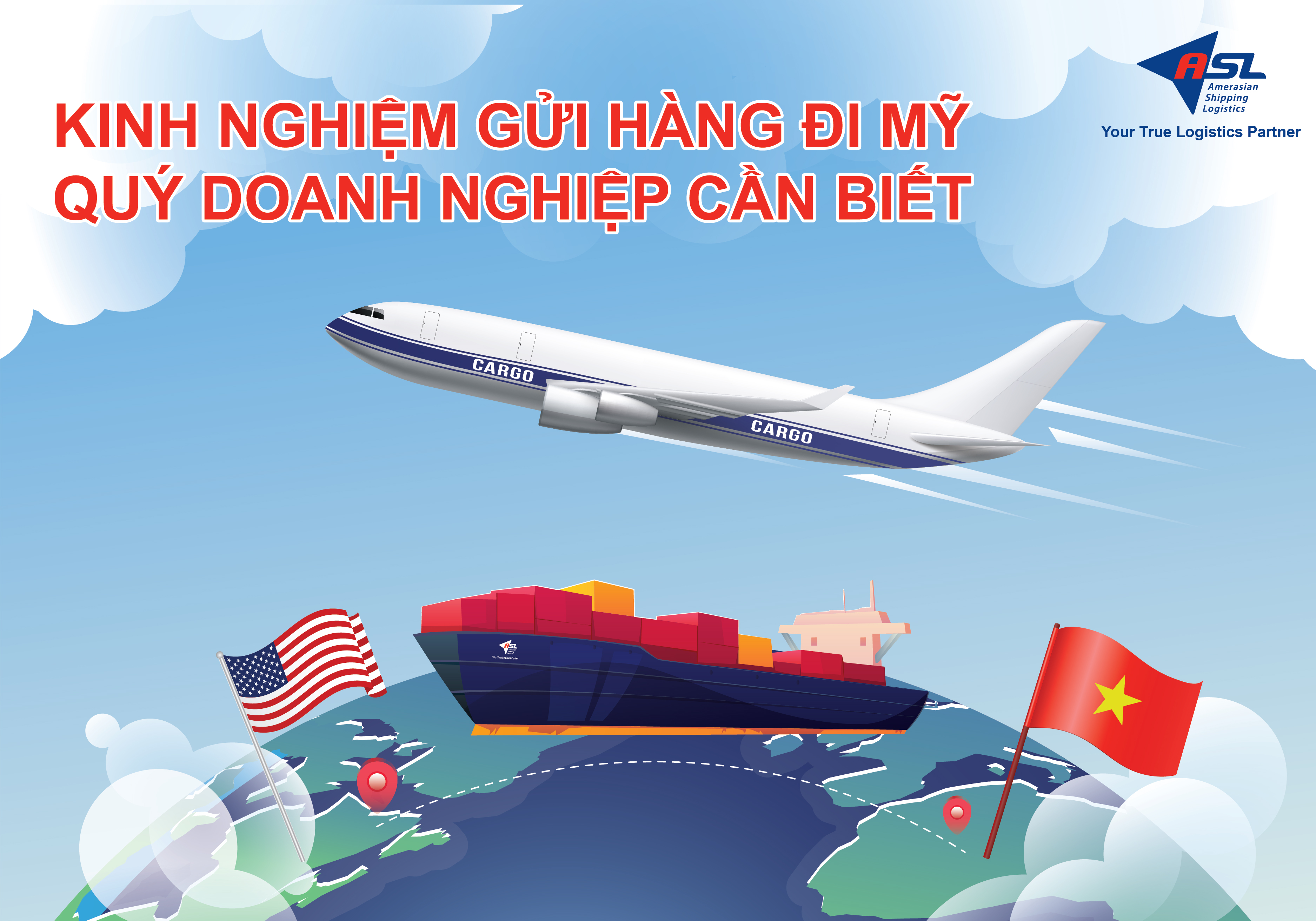 KINH NGHIỆM GỬI HÀNG ĐI MỸ QUÝ DOANH NGHIỆP CẦN BIẾT